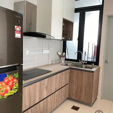 Kuching Near Batu Kawa Cozy Apartment P Residence Exterior photo